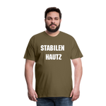Stabilen Hautz Männer Premium T-Shirt - Khaki