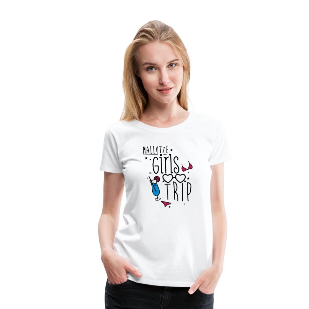 Malle Frauen Premium T-Shirt - weiß