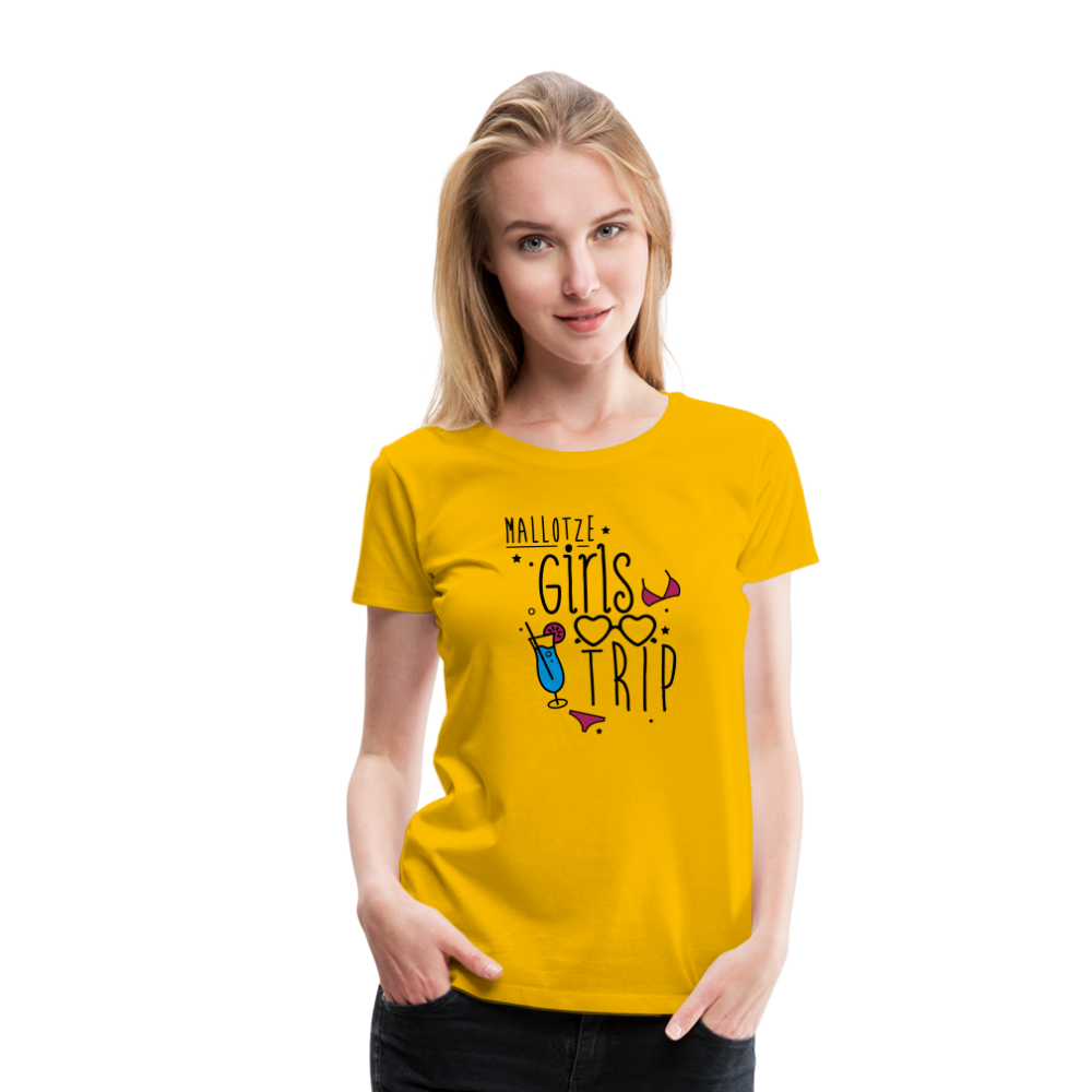 Malle Frauen Premium T-Shirt - Sonnengelb