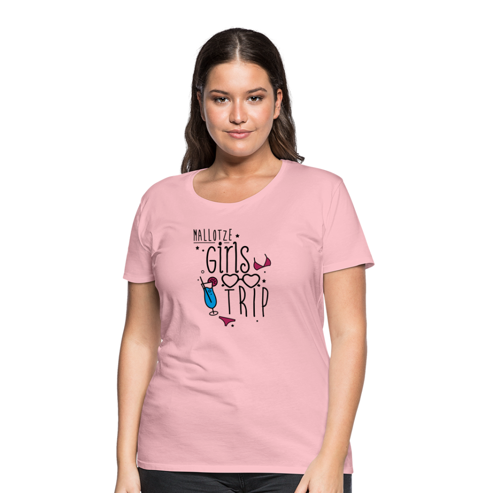 Malle Frauen Premium T-Shirt - Hellrosa