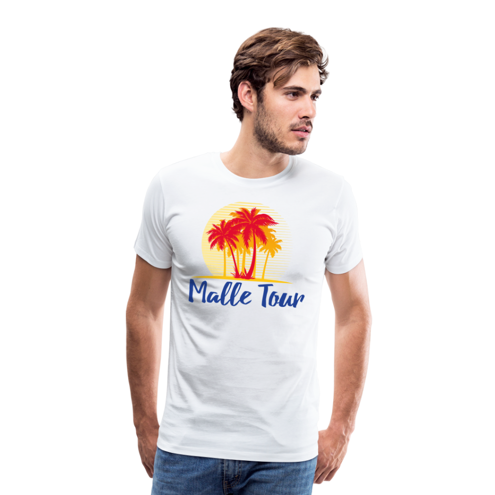 Malle Männer Premium T-Shirt - weiß