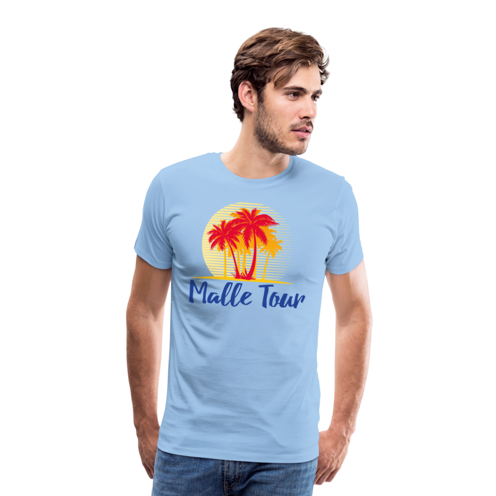 Malle Männer Premium T-Shirt - Sky