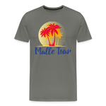 Malle Männer Premium T-Shirt - Asphalt