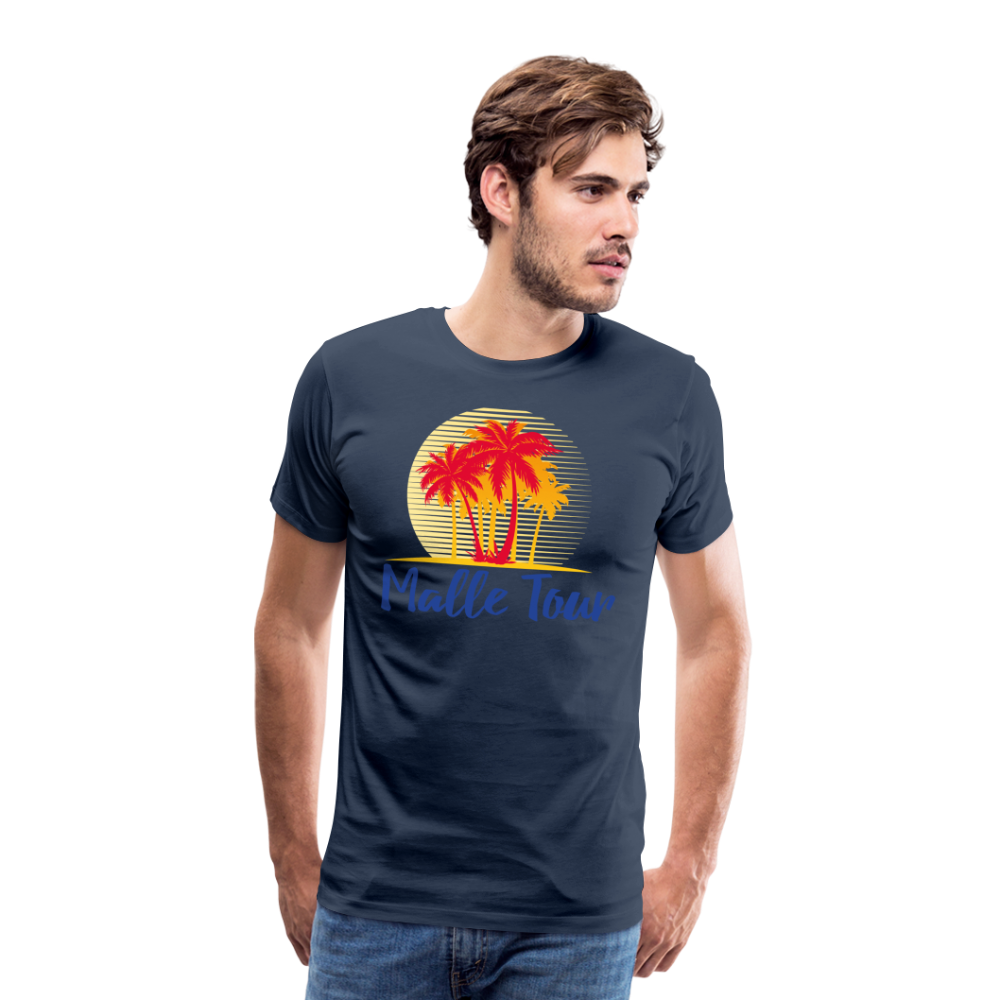 Malle Männer Premium T-Shirt - Navy