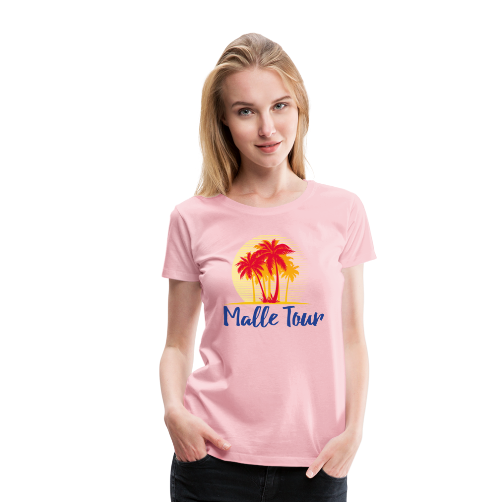 Malle Frauen Premium T-Shirt - Hellrosa