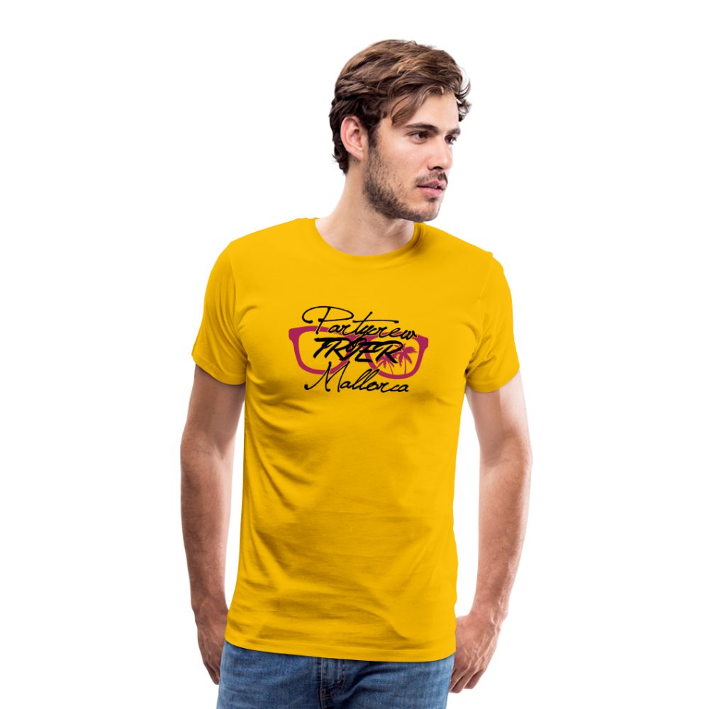 Malle Männer Premium T-Shirt - Sonnengelb