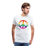 Pride Männer Premium T-Shirt - weiß