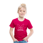 Quanten Hoas Kinder Premium T-Shirt - dunkles Pink