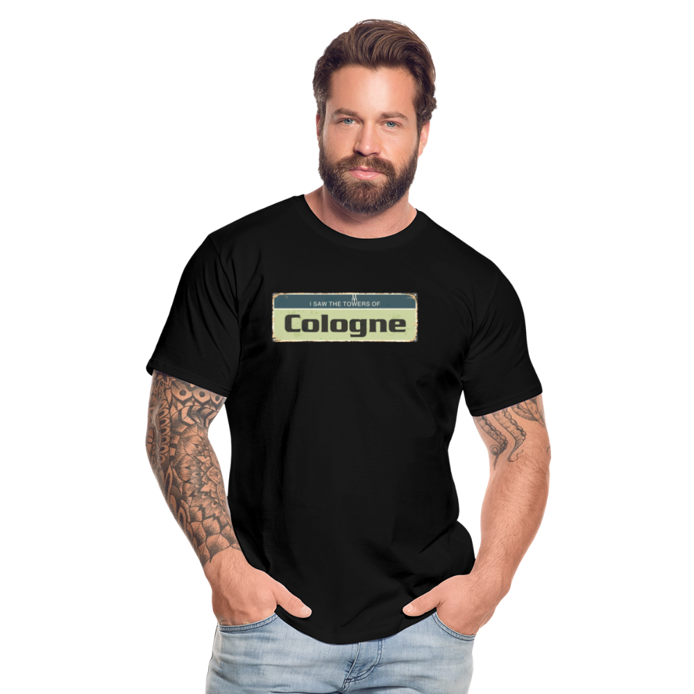 Köln Männer Premium Bio T-Shirt - Schwarz