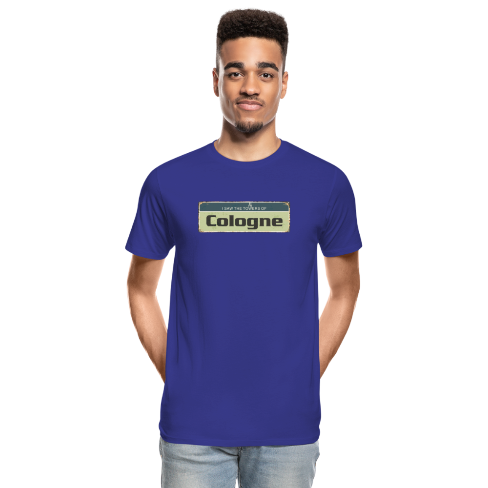 Köln Männer Premium Bio T-Shirt - Königsblau