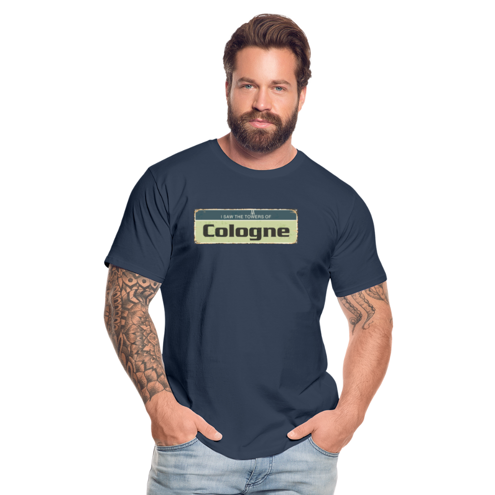 Köln Männer Premium Bio T-Shirt - Navy