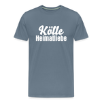 Männer Premium T-Shirt - Blaugrau