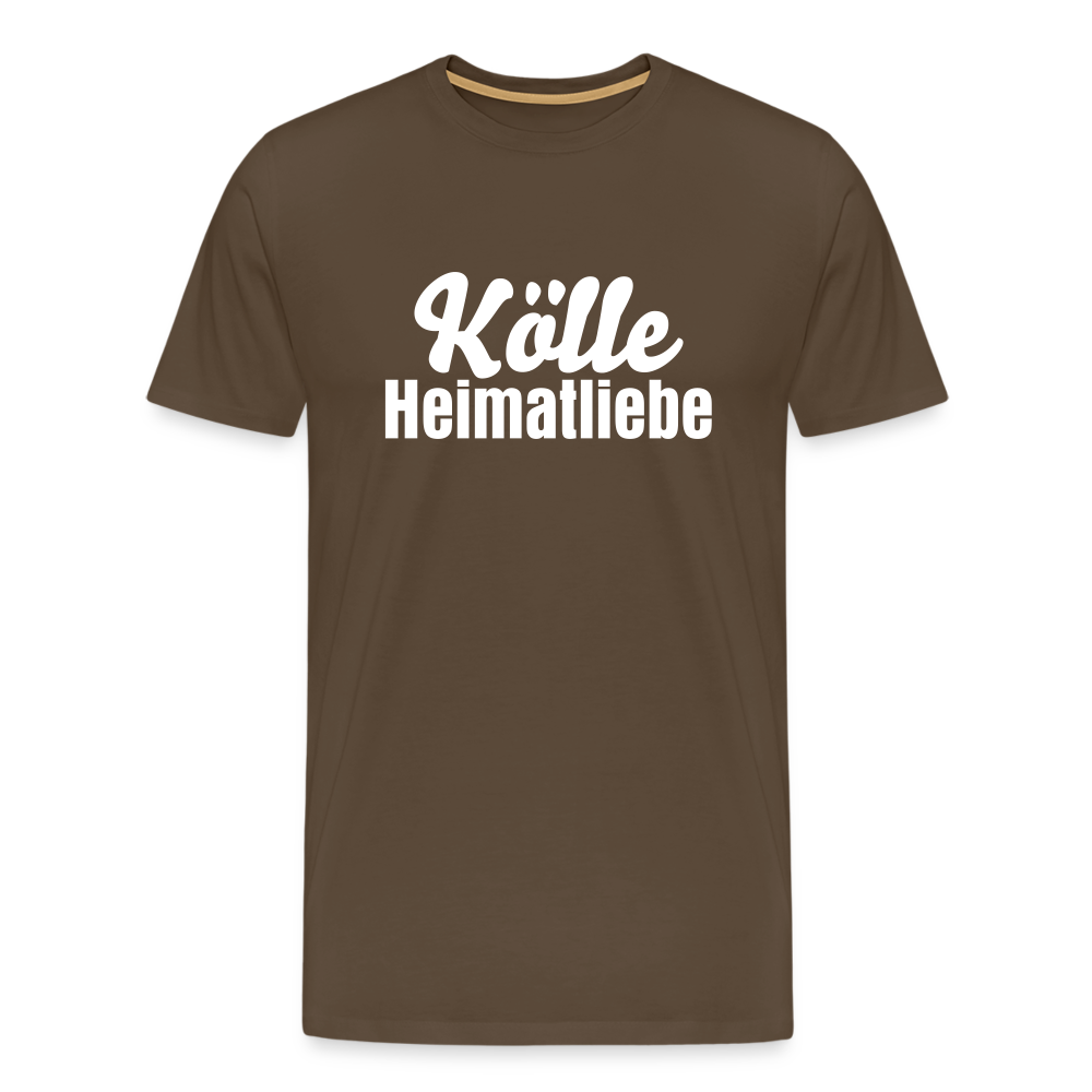 Männer Premium T-Shirt - Edelbraun