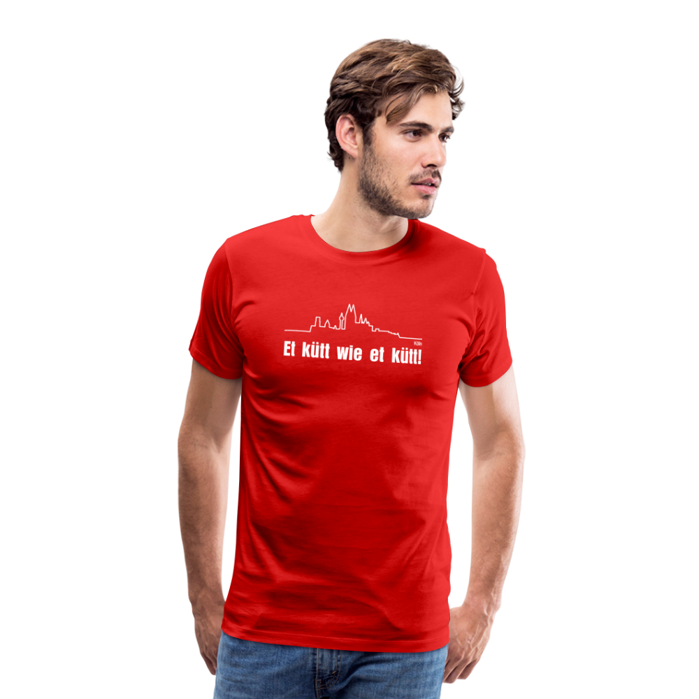 Köln Männer Premium T-Shirt - Rot