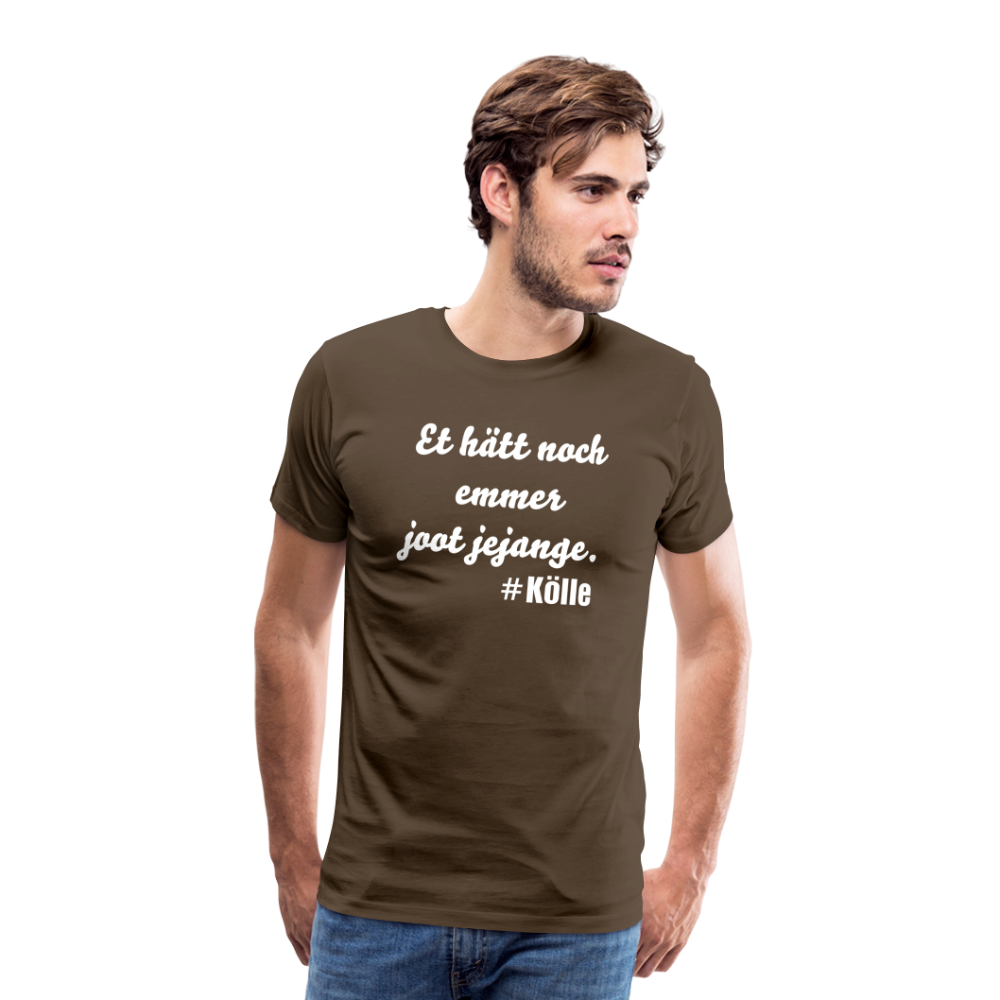Köln Männer Premium T-Shirt - Edelbraun