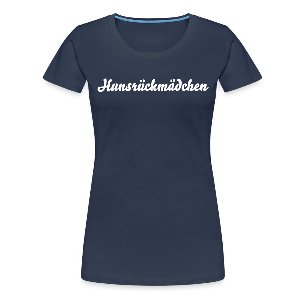 Hunsrück Frauen Premium T-Shirt - Navy