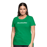 Hunsrück Frauen Premium T-Shirt - Kelly Green
