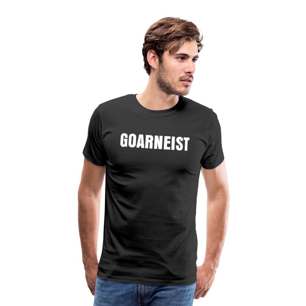Goarneist Männer Premium T-Shirt - Schwarz